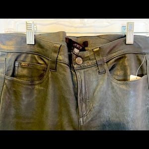 Joe’s Straight Leg Coated Demin